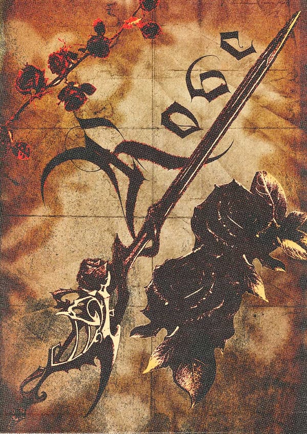 Rapier Rose Plakat