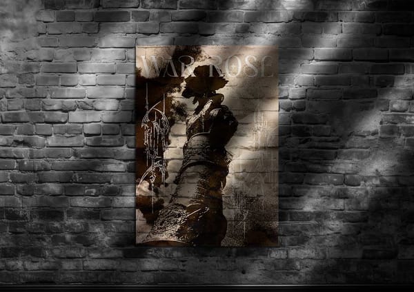 War Rose Plakat